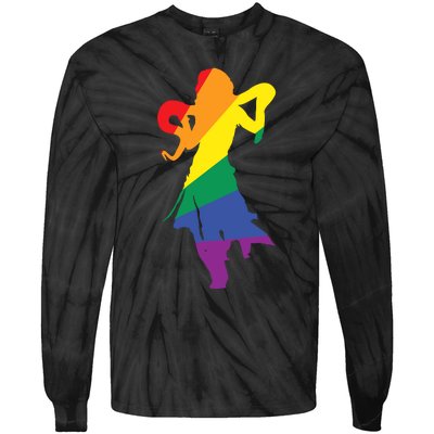 Britneyspears Pride Rainbow Tie-Dye Long Sleeve Shirt