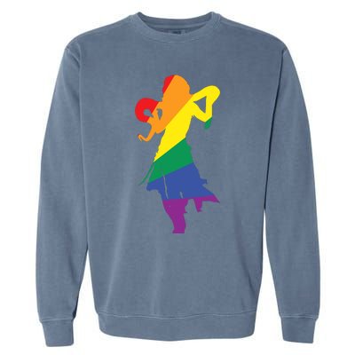 Britneyspears Pride Rainbow Garment-Dyed Sweatshirt