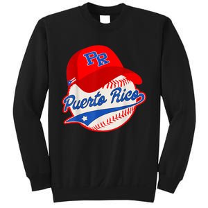 Boricua Puerto Rican Puerto Rico Baseball Sweatshirt