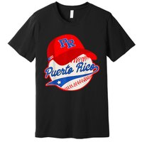 Boricua Puerto Rican Puerto Rico Baseball Premium T-Shirt