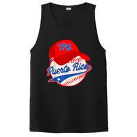 Boricua Puerto Rican Puerto Rico Baseball PosiCharge Competitor Tank