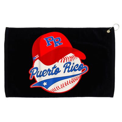 Boricua Puerto Rican Puerto Rico Baseball Grommeted Golf Towel