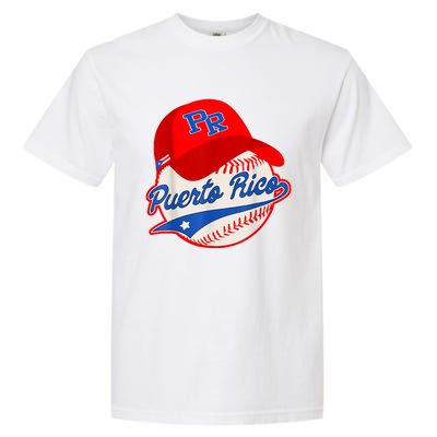 Boricua Puerto Rican Puerto Rico Baseball Garment-Dyed Heavyweight T-Shirt