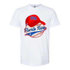 Boricua Puerto Rican Puerto Rico Baseball Softstyle CVC T-Shirt