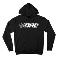 Birthday Party Racing Family Pit Crew Race Dad Hoodie