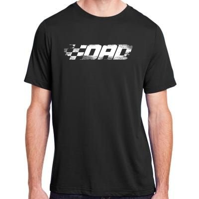 Birthday Party Racing Family Pit Crew Race Dad Adult ChromaSoft Performance T-Shirt