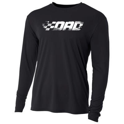 Birthday Party Racing Family Pit Crew Race Dad Cooling Performance Long Sleeve Crew