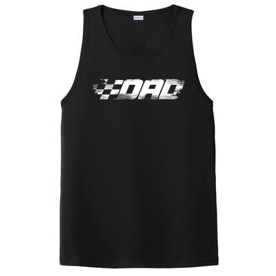 Birthday Party Racing Family Pit Crew Race Dad PosiCharge Competitor Tank