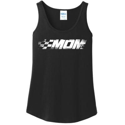 Birthday Party Racing Family Pit Crew Race Mom Ladies Essential Tank