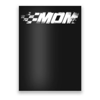 Birthday Party Racing Family Pit Crew Race Mom Poster