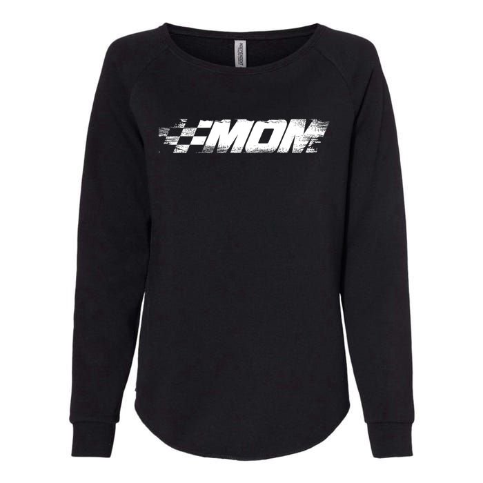 Birthday Party Racing Family Pit Crew Race Mom Womens California Wash Sweatshirt