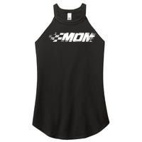 Birthday Party Racing Family Pit Crew Race Mom Women's Perfect Tri Rocker Tank