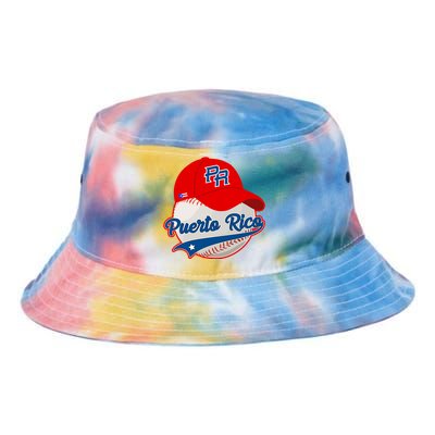 Boricua Puerto Rican Puerto Rico Baseball Tie Dye Newport Bucket Hat