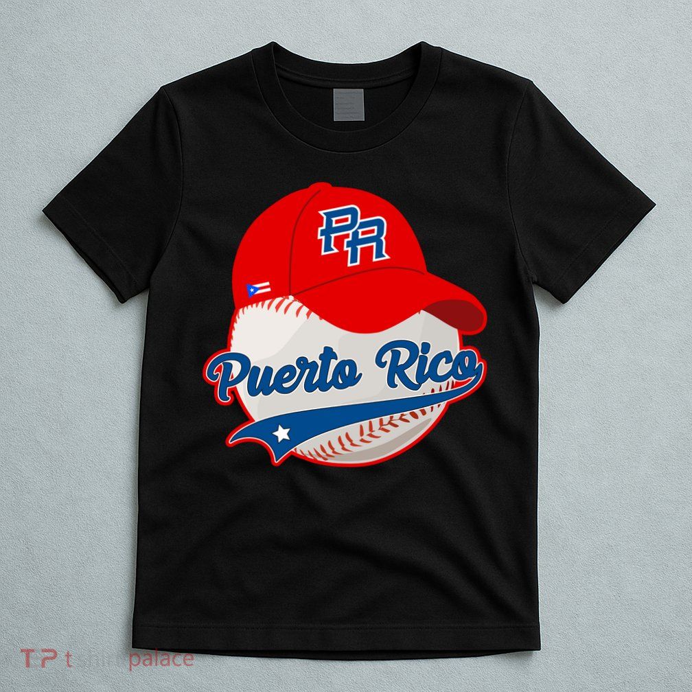 Boricua Puerto Rican Puerto Rico Baseball T-Shirt
