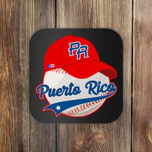 Boricua Puerto Rican Puerto Rico Baseball Coaster