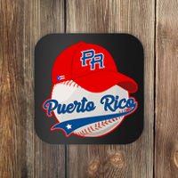 Boricua Puerto Rican Puerto Rico Baseball Coaster