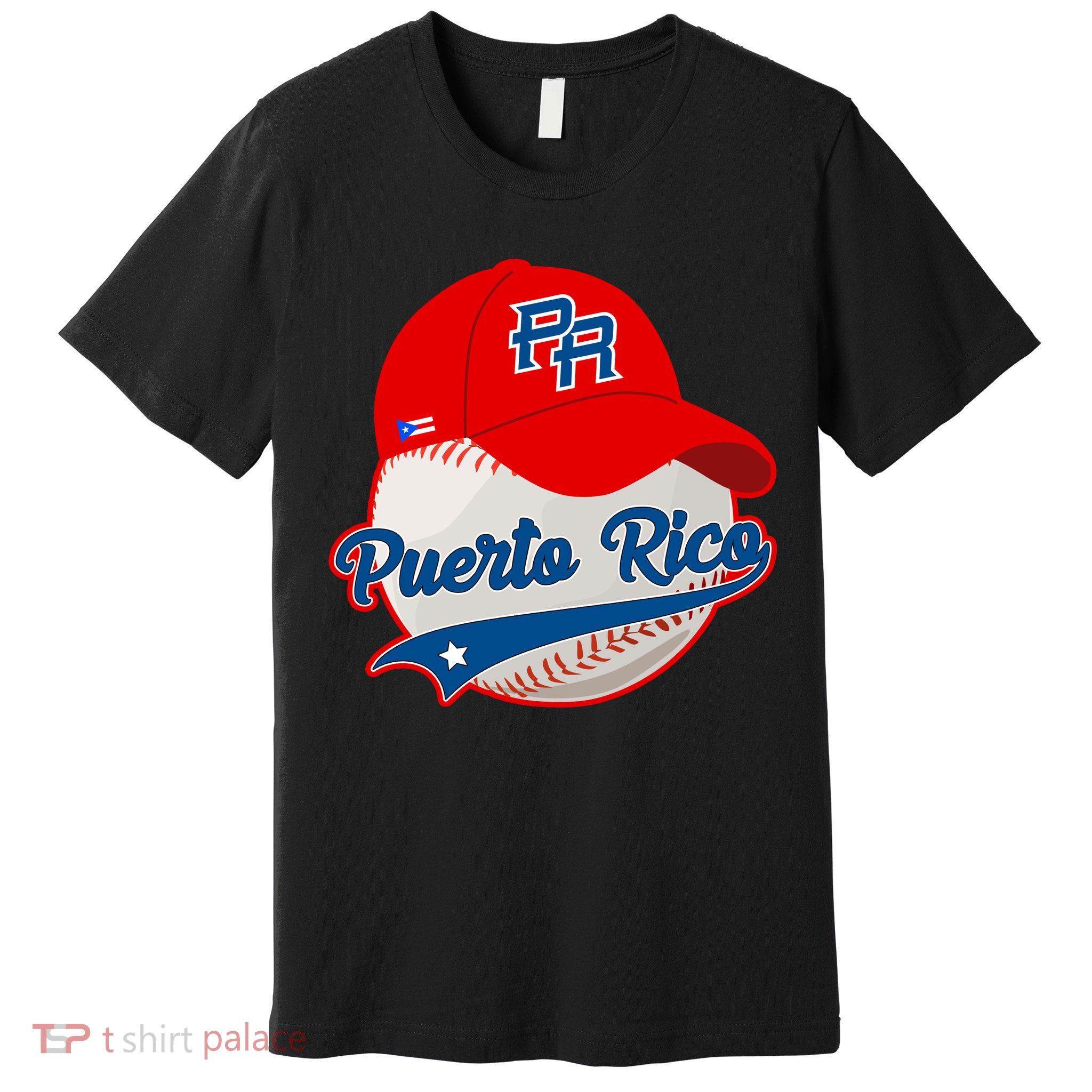 Boricua Puerto Rican Puerto Rico Baseball Premium T-Shirt