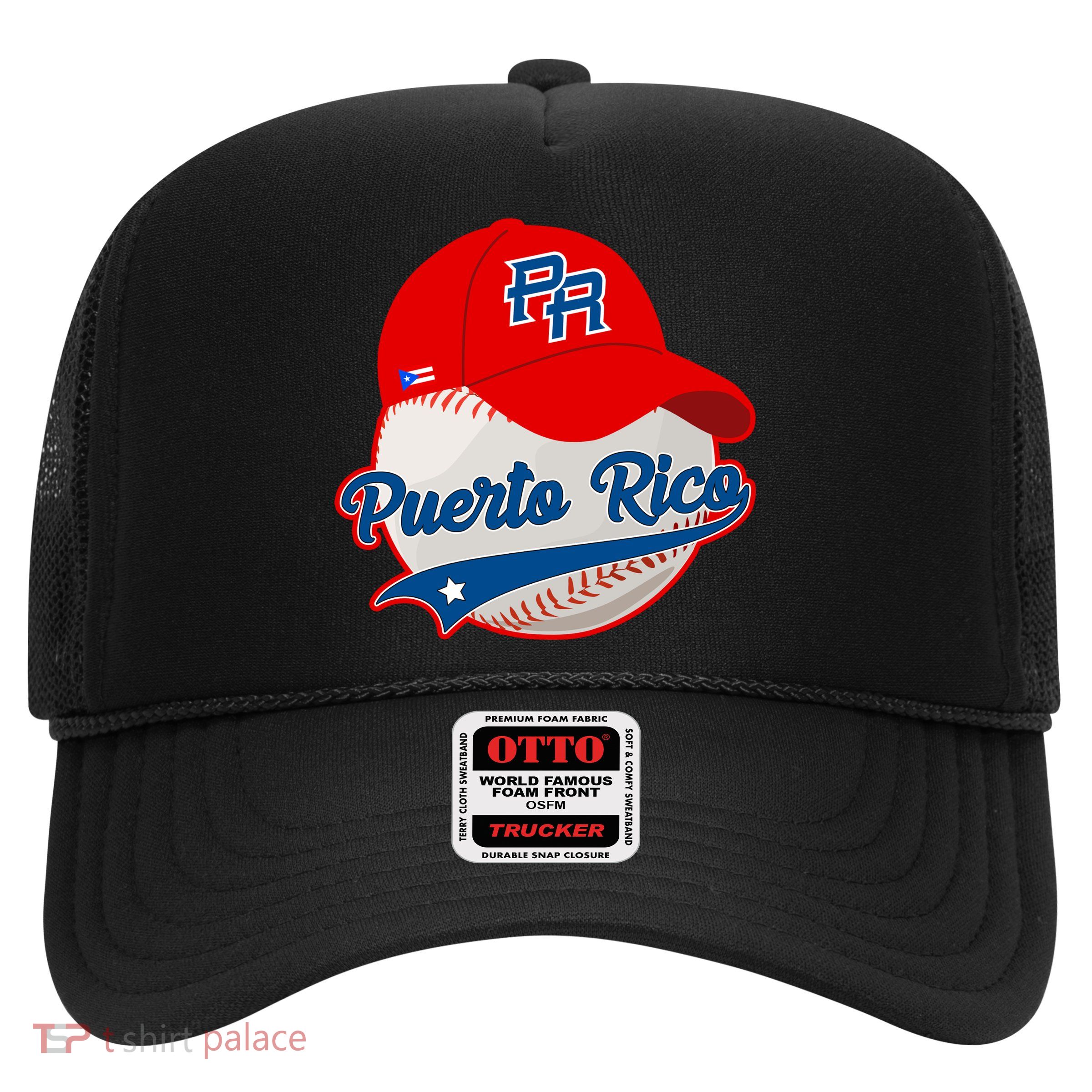 Boricua Puerto Rican Puerto Rico Baseball Trucker Hat