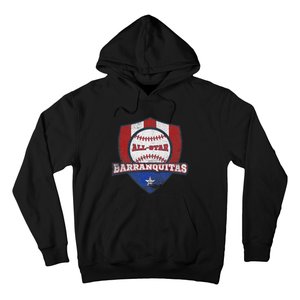 Barranquitas Puerto Rico Camisa Puerto Rican World Baseball Hoodie