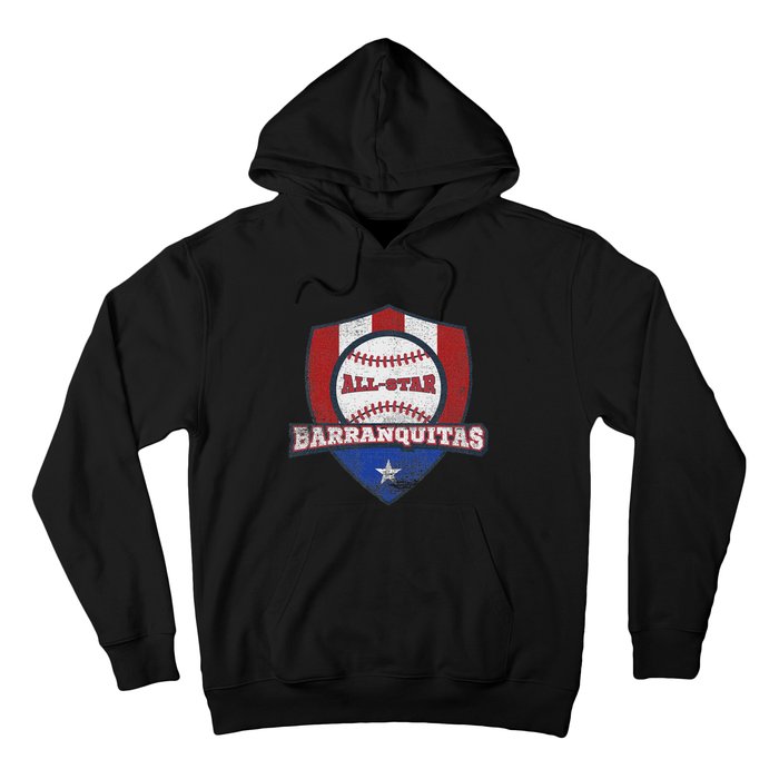 Barranquitas Puerto Rico Camisa Puerto Rican World Baseball Hoodie