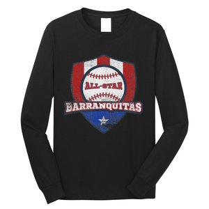 Barranquitas Puerto Rico Camisa Puerto Rican World Baseball Long Sleeve Shirt