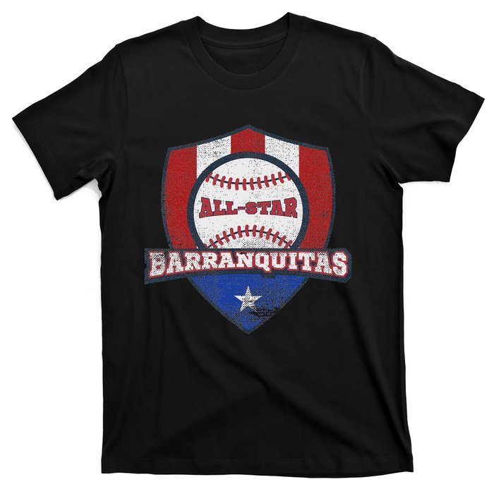 Barranquitas Puerto Rico Camisa Puerto Rican World Baseball T-Shirt