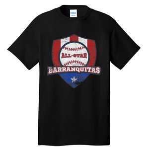 Barranquitas Puerto Rico Camisa Puerto Rican World Baseball Tall T-Shirt