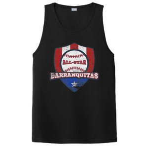 Barranquitas Puerto Rico Camisa Puerto Rican World Baseball PosiCharge Competitor Tank