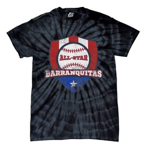 Barranquitas Puerto Rico Camisa Puerto Rican World Baseball Tie-Dye T-Shirt