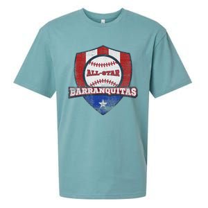 Barranquitas Puerto Rico Camisa Puerto Rican World Baseball Sueded Cloud Jersey T-Shirt