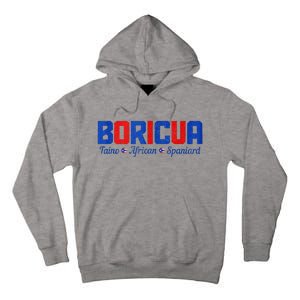 Boricua Puerto Rico Pride Puerto Rican Taino African Spanish Tall Hoodie