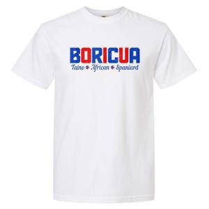 Boricua Puerto Rico Pride Puerto Rican Taino African Spanish Garment-Dyed Heavyweight T-Shirt