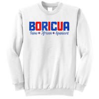 Boricua Puerto Rico Pride Puerto Rican Taino African Spanish Sweatshirt