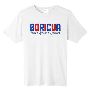 Boricua Puerto Rico Pride Puerto Rican Taino African Spanish Tall Fusion ChromaSoft Performance T-Shirt