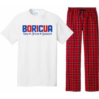 Boricua Puerto Rico Pride Puerto Rican Taino African Spanish Pajama Set