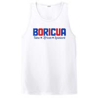 Boricua Puerto Rico Pride Puerto Rican Taino African Spanish PosiCharge Competitor Tank