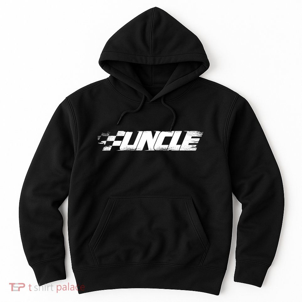 Birthday Party Racing Family Pit Crew Race Car Uncle Hoodie
