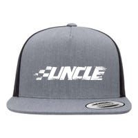 Birthday Party Racing Family Pit Crew Race Car Uncle Flat Bill Trucker Hat