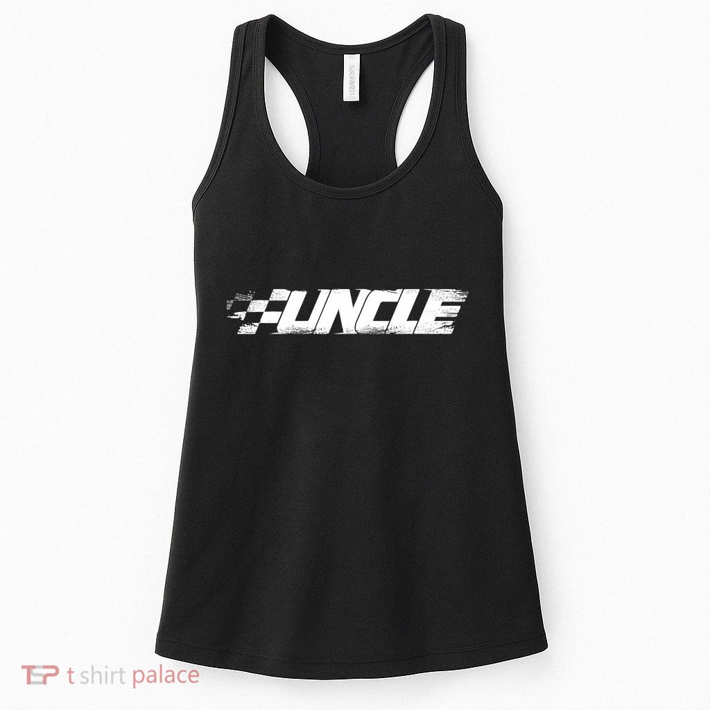 Birthday Party Racing Family Pit Crew Race Car Uncle Womens Tank Top