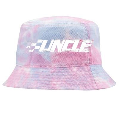 Birthday Party Racing Family Pit Crew Race Car Uncle Tie-Dyed Bucket Hat