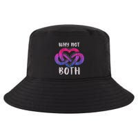 Bisexual Polyamory Symbol Why Not Both Bi Pride Cool Comfort Performance Bucket Hat