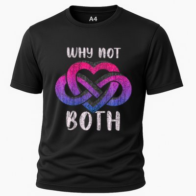 Bisexual Polyamory Symbol Why Not Both Bi Pride Performance Shirt