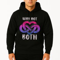 Bisexual Polyamory Symbol Why Not Both Bi Pride Hoodie