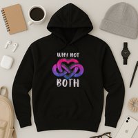 Bisexual Polyamory Symbol Why Not Both Bi Pride Hoodie