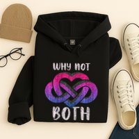 Bisexual Polyamory Symbol Why Not Both Bi Pride Hoodie