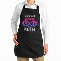 Bisexual Polyamory Symbol Why Not Both Bi Pride Apron