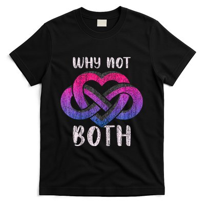 Bisexual Polyamory Symbol Why Not Both Bi Pride T-Shirt