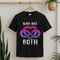 Bisexual Polyamory Symbol Why Not Both Bi Pride T-Shirt