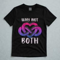 Bisexual Polyamory Symbol Why Not Both Bi Pride T-Shirt