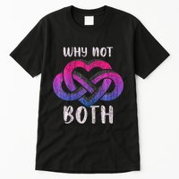 Bisexual Polyamory Symbol Why Not Both Bi Pride Tall T-Shirt